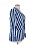 Escada Stripes Blue Blazer Size EU 46 / US 16 - photo 4