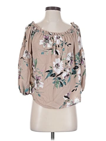 Veronica M. 3/4 Sleeve Blouse (view 1)