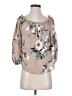 Veronica M. 100% Polyester Tan 3/4 Sleeve Blouse Size S - photo 1
