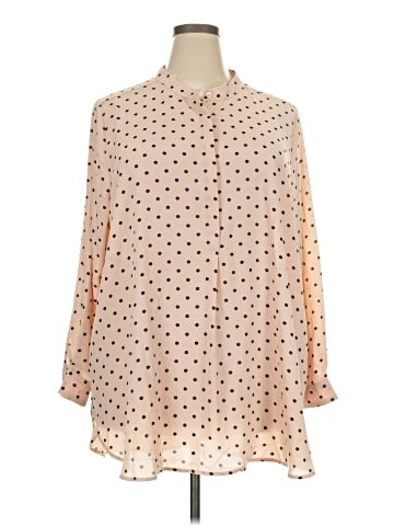 Denim 24/7 3/4 Sleeve Blouse (view 1)