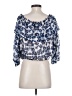 Veronica M. Blue 3/4 Sleeve Blouse Size XS - photo 2