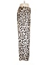 Ann Taylor 100% Polyester Animal Print Gold Fleece Pants Size 6 (petite) - photo 4