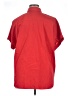 Foxcroft Red Short Sleeve Button-Down Shirt Size XL - photo 2