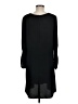 Halogen 100% Polyester Solid Black Casual Dress Size M - photo 2