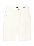 Jag Solid Ivory Cargo Shorts Size 0 - photo 1