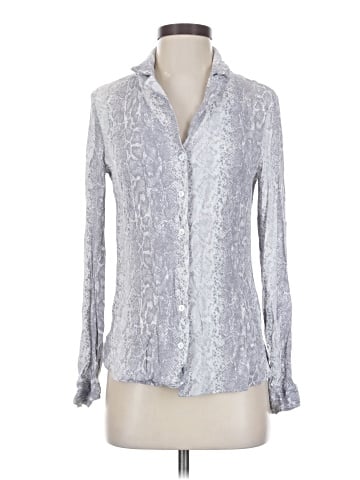Skies Are Blue Long Sleeve Blouse (view 1)
