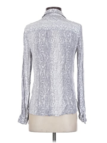 Skies Are Blue Long Sleeve Blouse (view 2)