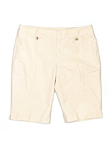 Ann Taylor Khaki Shorts (view 1)