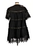 Cynthia Rowley Black Short Sleeve Top Size L - photo 2