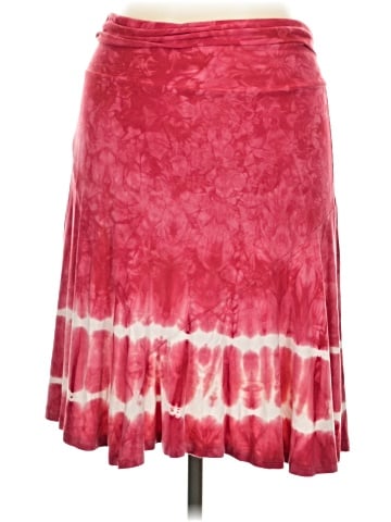 Pink Lotus Casual Skirt (view 1)