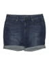 Melissa McCarthy Seven7 Blue Denim Shorts Size 20 - photo 1