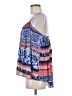 Bebe Blue Sleeveless Blouse Size M - photo 5