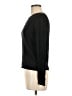 Neiman Marcus 100% Silk Black Long Sleeve Silk Top Size M - photo 5