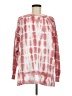 Crown & Ivy Tie-dye Pink Pullover Sweater Size M - photo 1