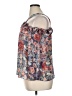Cato 100% Polyester Blue 3/4 Sleeve Blouse Size XL - photo 5