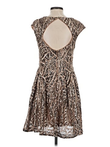 Belle Badgley Mischka Cocktail Dress (view 2)