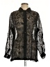TanJay Black Long Sleeve Blouse Size L - photo 1