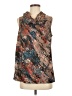 Mossimo Brown Sleeveless Blouse Size S - photo 1