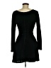 Missguided 100% Polyester Solid Black Cocktail Dress Size 8 - photo 2