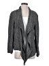 Eileen Fisher Chevron-herringbone Gray Blazer Size S - photo 1