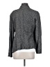 Eileen Fisher Chevron-herringbone Gray Blazer Size S - photo 2