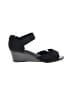AK Anne Klein Black Wedges Size 8 1/2 - photo 1
