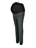 Isabel Maternity Color Block Green Active Pants Size Med Maternity - photo 1
