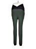 Isabel Maternity Color Block Green Active Pants Size Med Maternity - photo 2