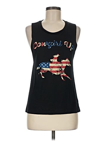 Cowgirl Up Sleeveless T-Shirt (view 1)