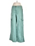 Style&Co Teal Cargo Pants Size 8 - photo 1