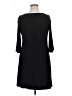 Roz & Ali Solid Black Casual Dress Size L - photo 2