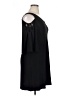 Roz & Ali Solid Black Casual Dress Size L - photo 4
