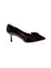 J. Renee 100% Leather Black Heels Size 6 1/2 - photo 1