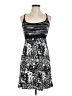 Lola Print Black Cocktail Dress Size L (estimated) - photo 1