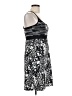 Lola Print Black Cocktail Dress Size L (estimated) - photo 4