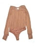 Böhme 100% Polyester Tan Long Sleeve Blouse Size XL - photo 1