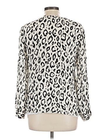 Dana Buchman Long Sleeve Silk Top (view 2)