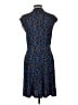 Boden Animal Print Blue Cocktail Dress Size 10L - photo 2