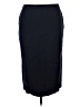 Alex Marie Solid Black Blue Formal Skirt Size 14 - photo 1