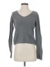 A.L.C. 100% Cotton Gray Pullover Sweater Size S - photo 1