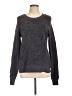Rebecca Taylor Animal Print Gray Pullover Sweater Size L - photo 1