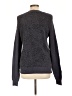 Rebecca Taylor Animal Print Gray Pullover Sweater Size L - photo 2