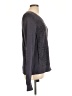 Rebecca Taylor Animal Print Gray Pullover Sweater Size L - photo 4