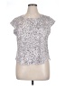 EMALINE Animal Print White Sleeveless T-Shirt Size XL Petite - photo 1