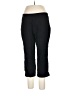 JM Collection Solid Black Active Pants Size XL - photo 1