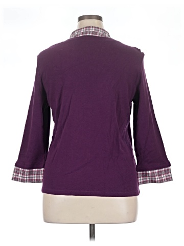 Laura Scott 3/4 Sleeve Button-Down Shirt (view 2)