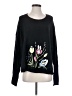 Ted Baker London Floral Black Pullover Sweater Size L - photo 1