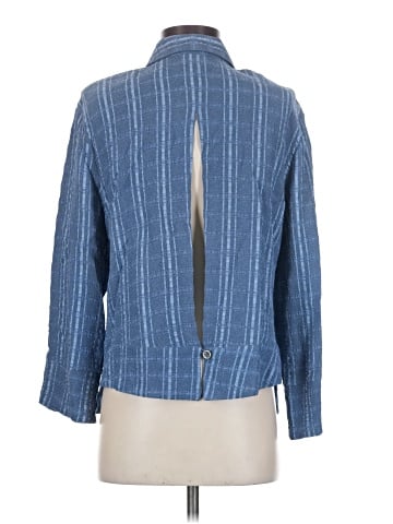 Wild Rose Long Sleeve Button-Down Shirt (view 2)