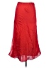 Sanctuary 100% Recycled Polyester Solid Red Formal Skirt Size S - photo 2