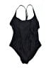 Hurley Solid Black One Piece Swimsuit Size XL (estimated) - photo 1